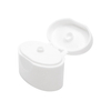 14mm Plastic Double Wall White Flip Top Cap