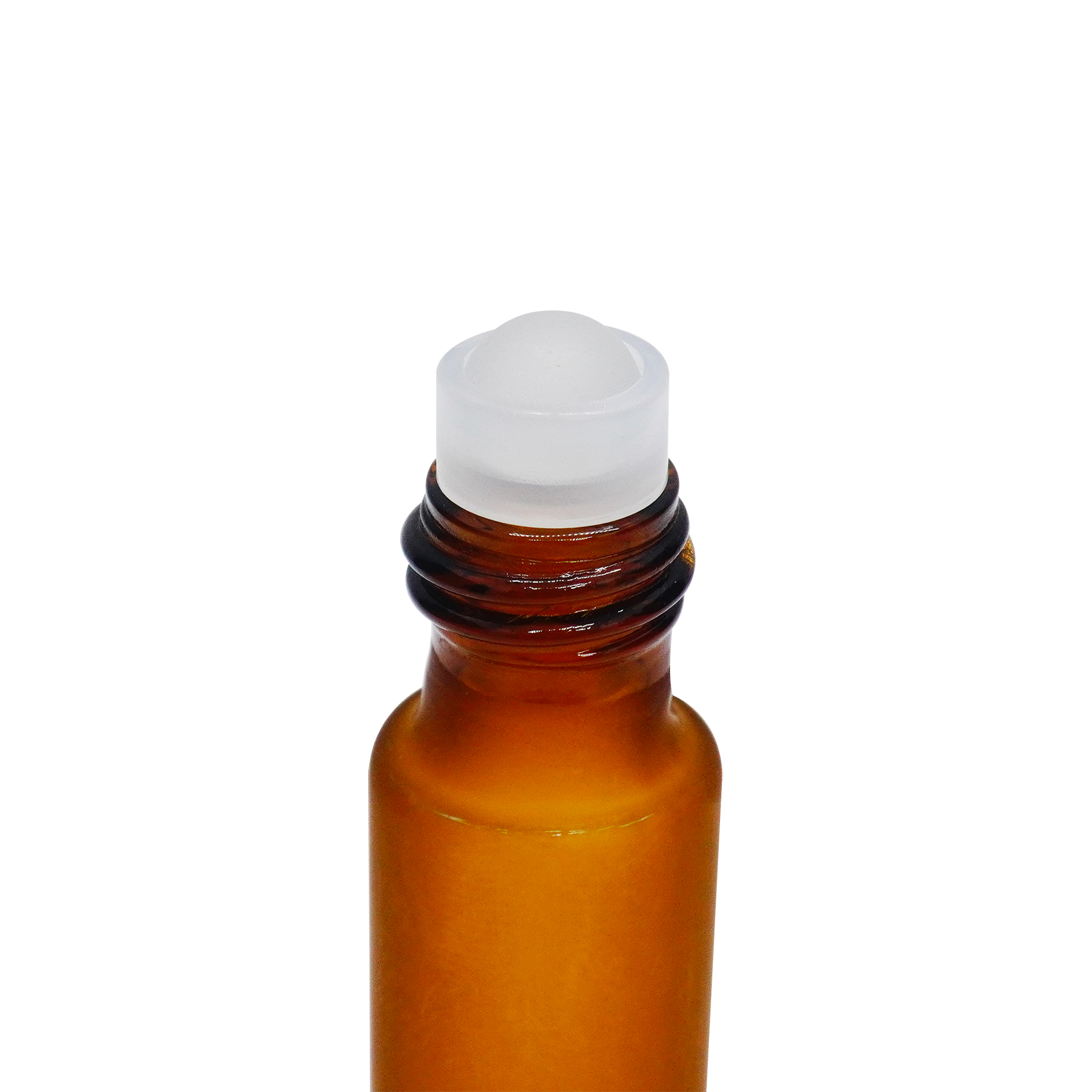 10ml Amber Glass Bottle Roll on Bottle with Aluminum Cap