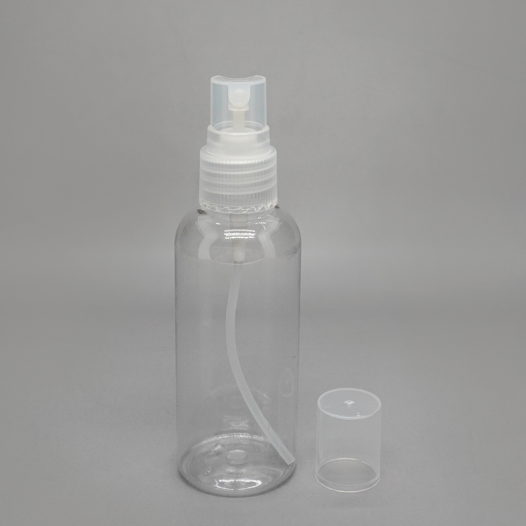 100ml Plastic Clear Cosmo Bottle
