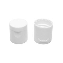 18 410 White Plastic Flip Top Cap for PET Bottle