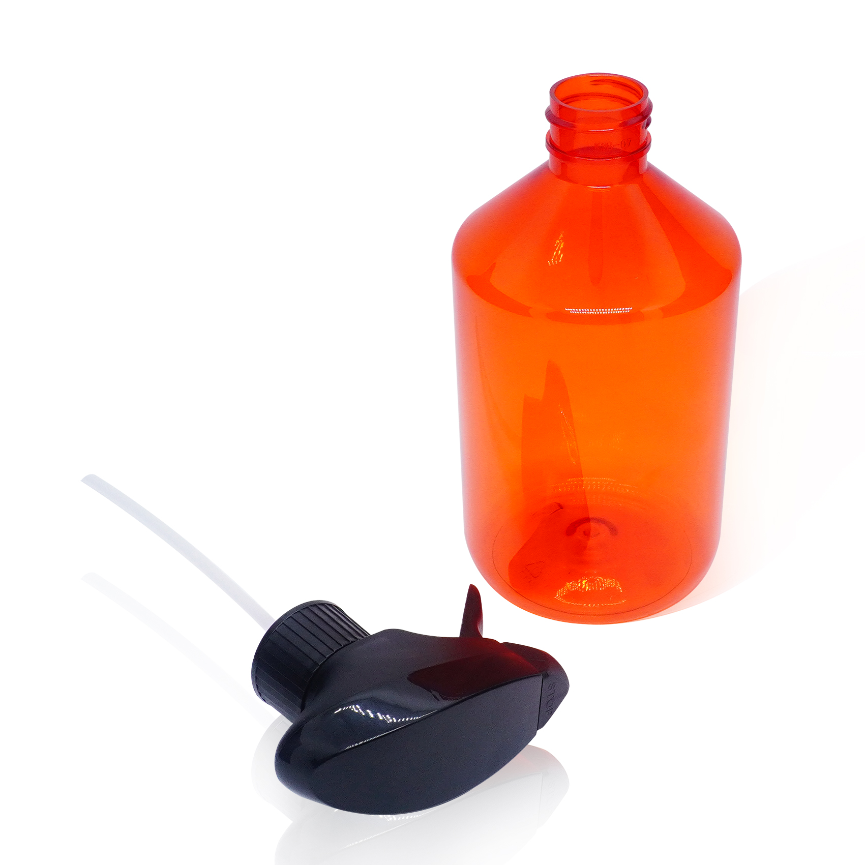 500ml Plastic Orange Trigger Sprayer Bottle 