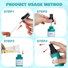 20/400 22/400 Child Proof Plastic Lotion Pump White Black Cosmetic Serum Pump
