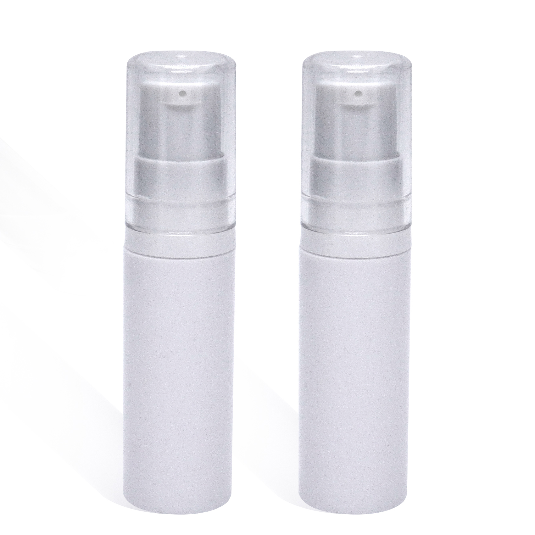 5ml Vacuum Bottle Recycled Bottle with White Cream Pump