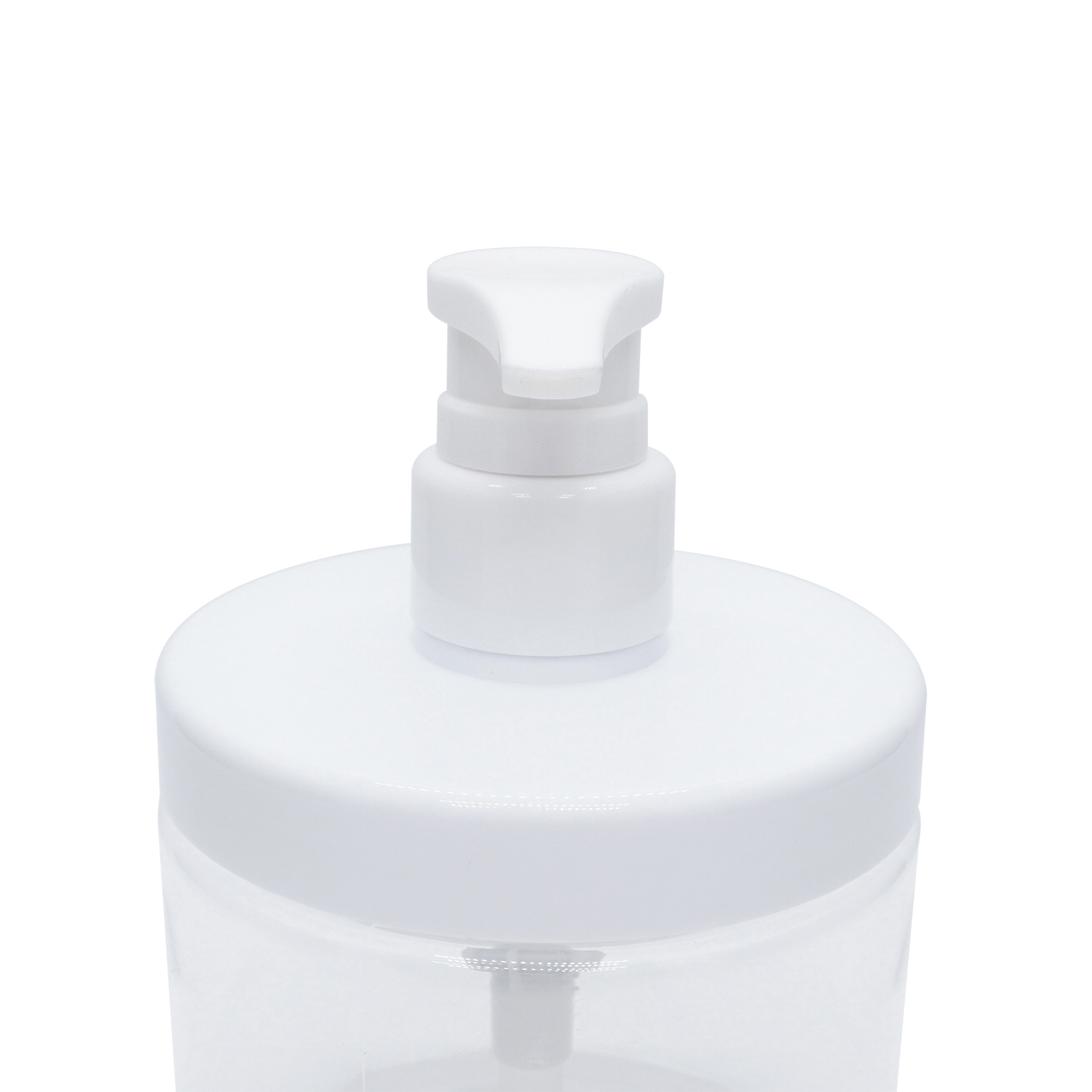 28mm Removable Lotion Pump with 500ml PET Plastic Bottle Cream Jar