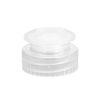 Factory Plastic Clear Flip Top Cap 28 400