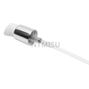 18 415 Shinny Silver Aluminum Serum Pump with Glass Bottle