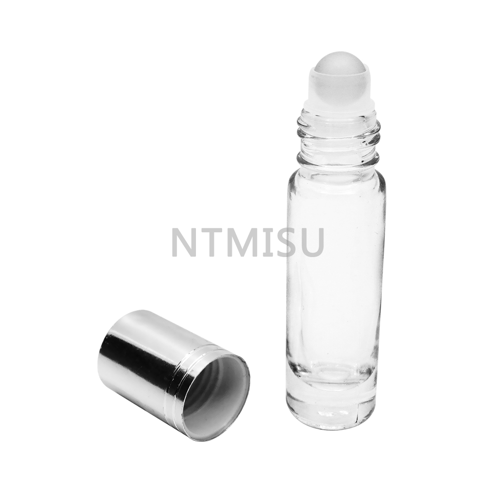 7ml Clear Glass Roll on Bottle for Perfume