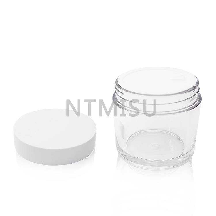 PETG White Transparent Cream Jar Face Cream Jar