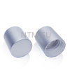 Aluminum Plastic Matte Silver Screw Cap Covers for Bottles