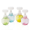 In Stock 300ml PETG Flower Foaming Hand Soap Dispenser