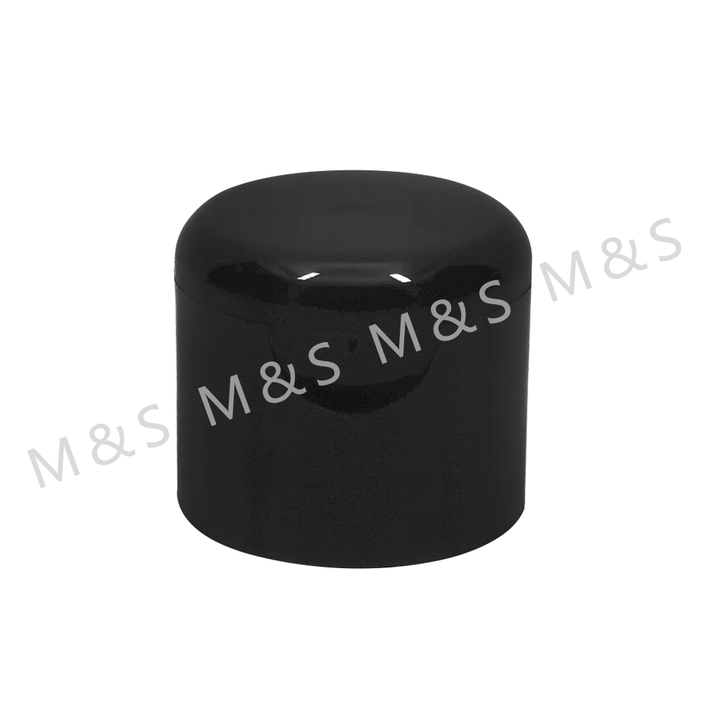 24mm Black Flip Cover Wiht Screw Closure