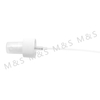 28 410 White Ribbed Fine Mist Sprayer with Cap for Sanitizer