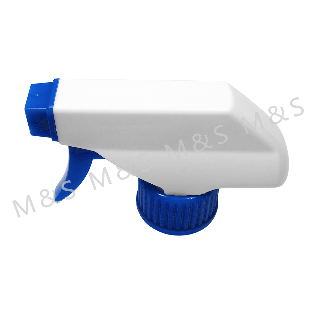 28 410 Blue Ribbed Plastic Hand Trigger Sprayer Pump for Garden Watering