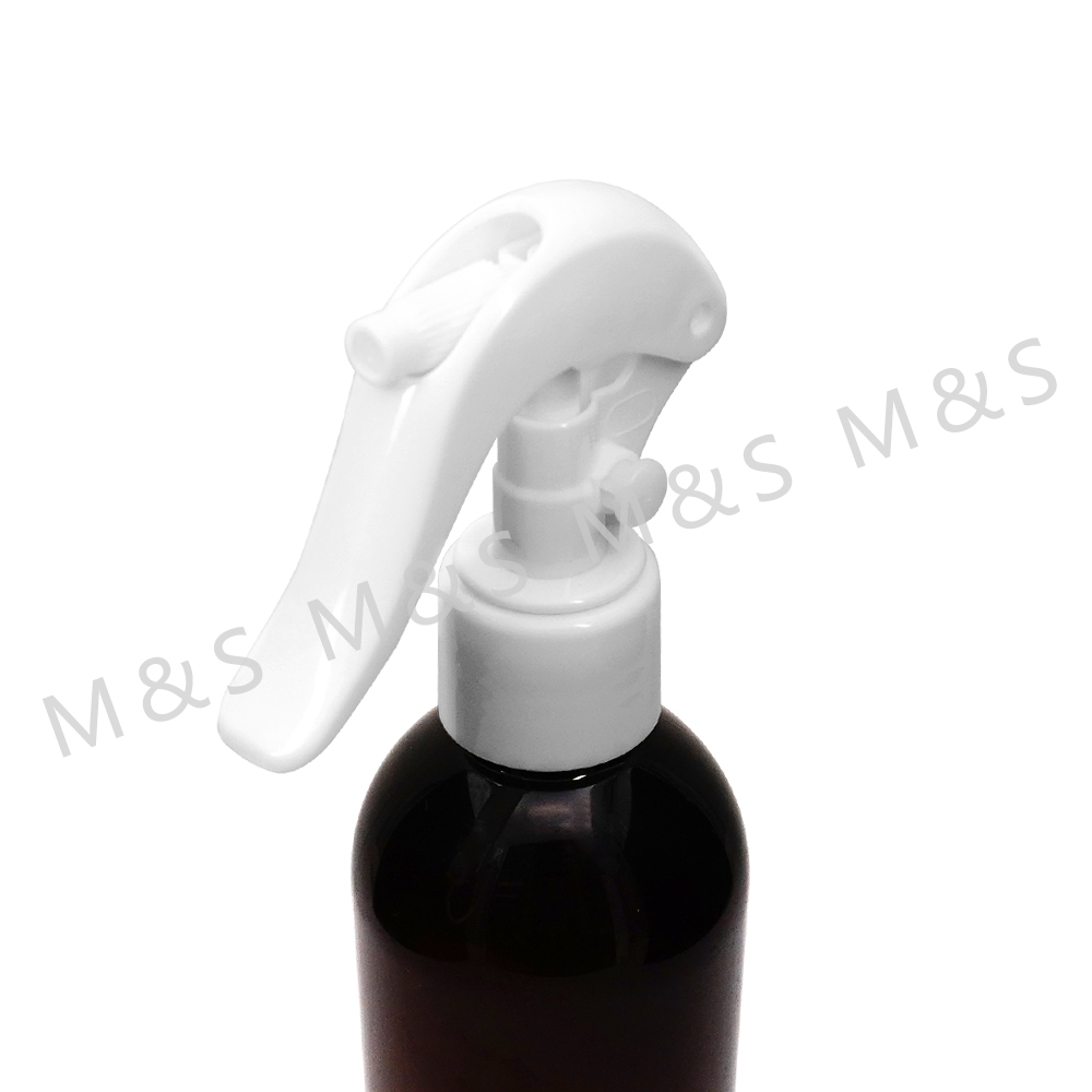 24 410 White Plastic Mini Trigger Sprayer with Lock Button Design