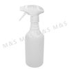 28 410 White Transparent Ribbed Plastic Hand Trigger Sprayer