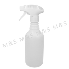 28 410 White Transparent Ribbed Plastic Hand Trigger Sprayer