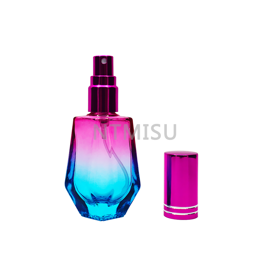 12ml Colourful Glass Bottle with Aluminum Perfume Sprayer