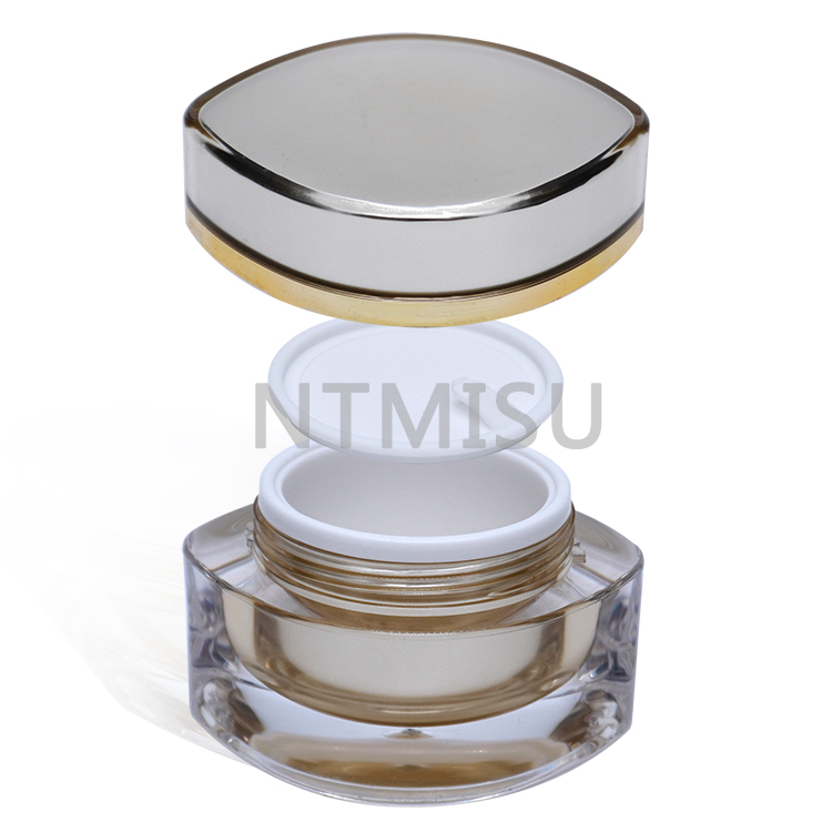 1oz 1.6oz Eye Shape PMMA Cream Jar Wholesale