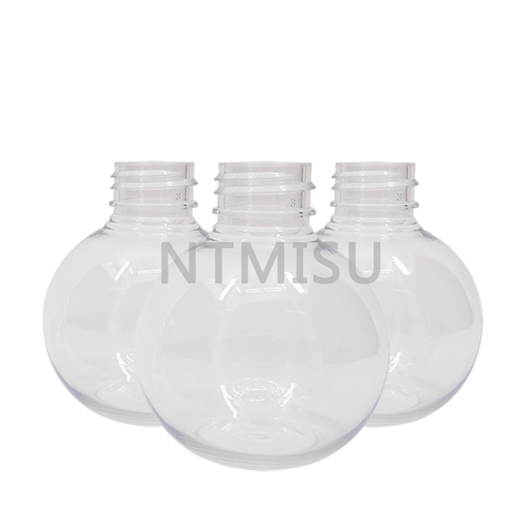 100ml Spherical Bottle Baking Soda Toothpaste Bottle Plastic Light Bulb Bottle