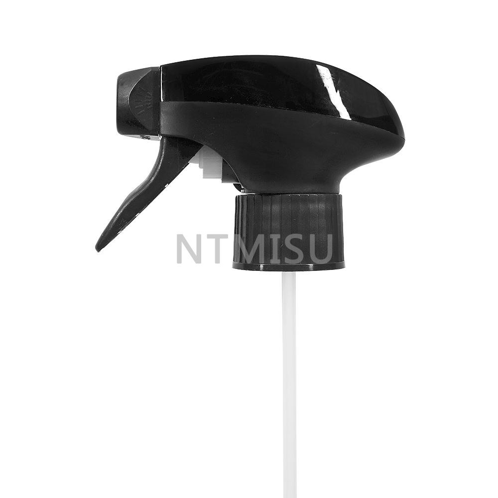 500ml Black Squat Plastic Bottle With Trigger Sprayer