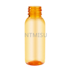 30ml Clear Orange Plastic Cosmo Bottle for Traveling Use