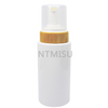 Hot Sale Factory Direct 250ml Liquid Soap Bottle with Bamboo Dispenser Foam Pump