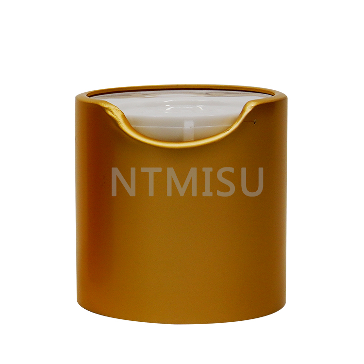 20 410 Matte Gold Dispenser Disc Top Cap