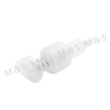 24 410 Transparent Screw Plastic Lotion Pump for Cosmetic Bottle