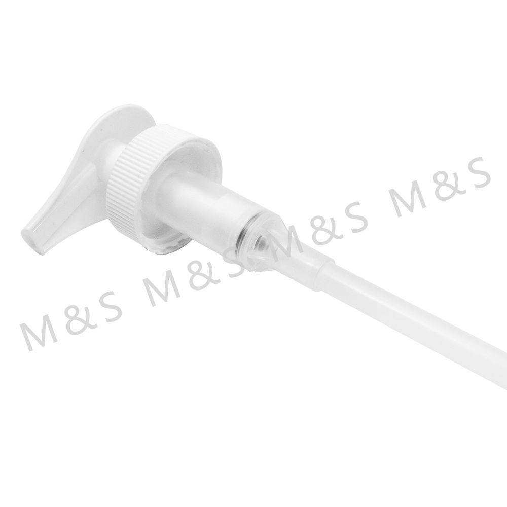 28 400 up and down lock white plastic screw lotion pump