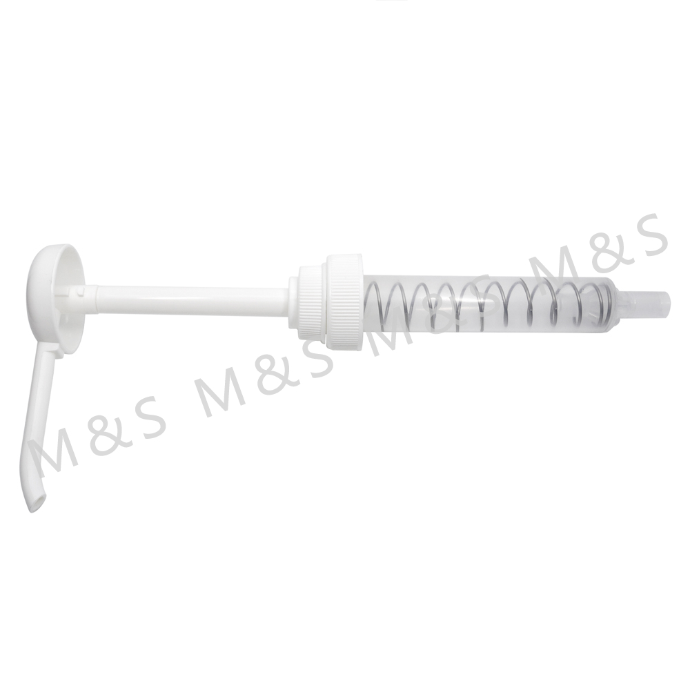 30cc White Plastic Food Grade Syrup Pump Liquid Dispenser Pump
