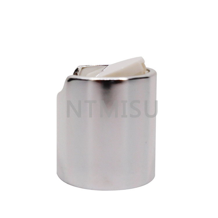 Newest Factory Luxury 20 410 Shiny Silver Aluminum Screw Disc Top Cap
