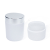 50g 100g Glass Cream Bottle with Aluminum Screw Lid