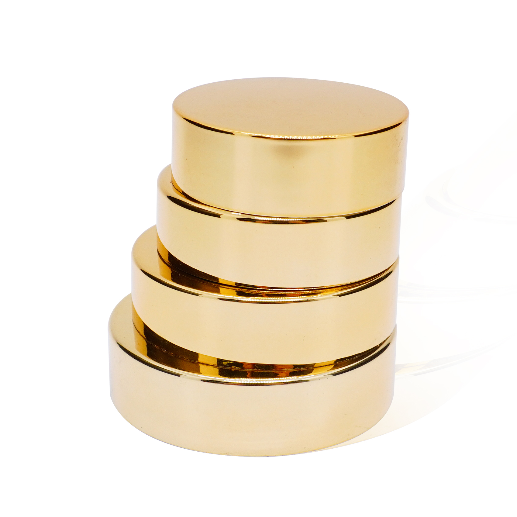 Aluminum Plastic Cover Cream Bottle Glass Bottle Cap