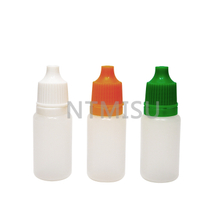 Hot Sale Factory Direct Plastic 10ml Dropper Bottle With Colorful Screw Cap