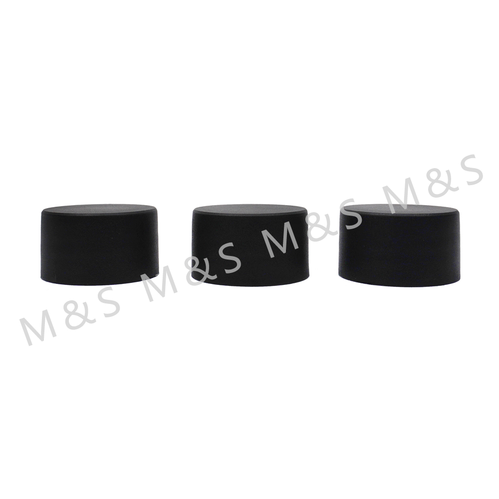 In Stock 28 410 Black Smooth Top Cap for Hair Care