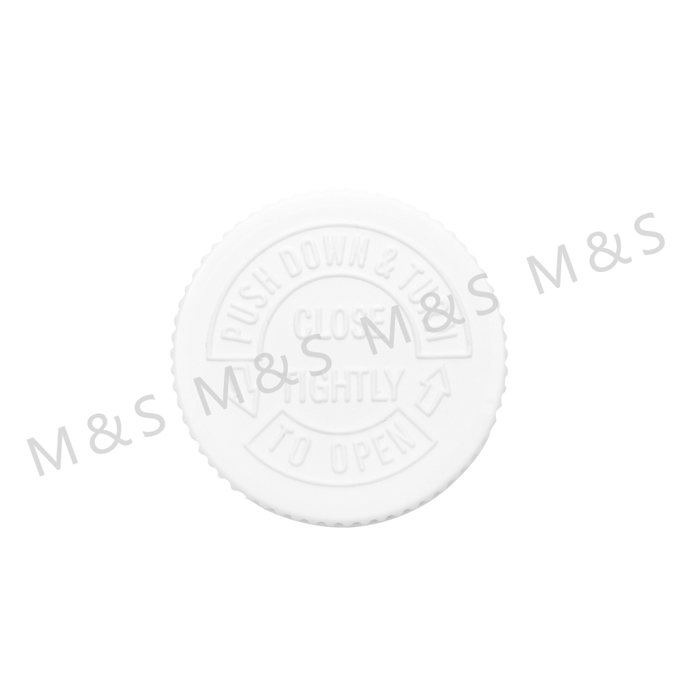 36mm White Plastic Cap for Pharmaceutical Glass Bottle