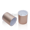 Matte Gold Aluminium Plastic Cover Lids 