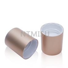Matte Gold Aluminium Plastic Cover Lids 