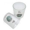 Frosted Clear Candle Cup Home Decoration