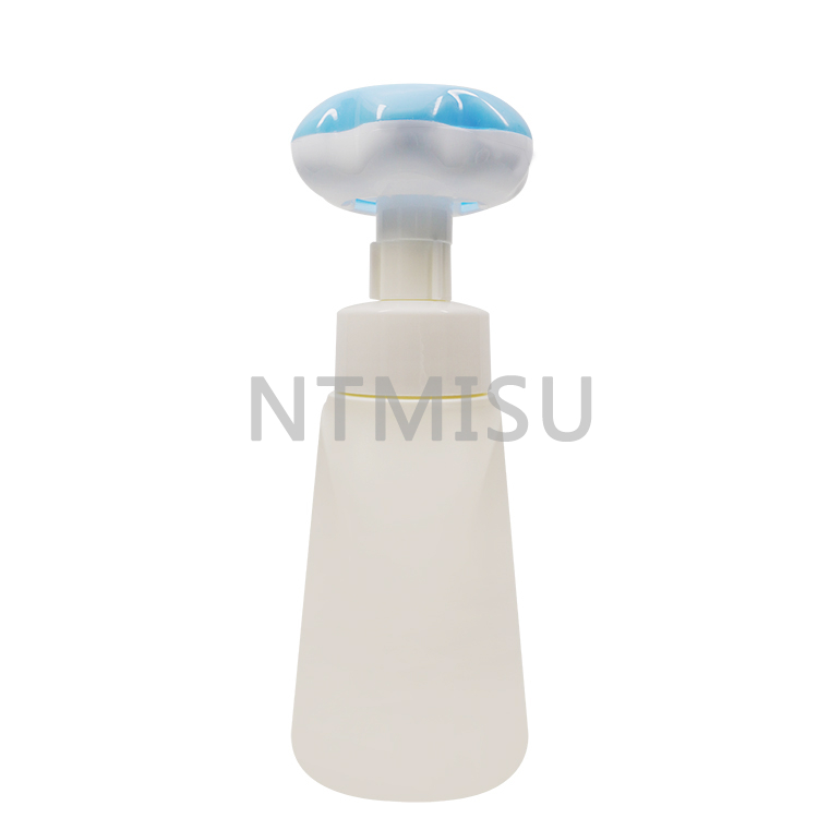 Newest Factory Hand Wash 300ml Liquid Soap bottle with Flower Shaped Foam Hand Sanitizer
