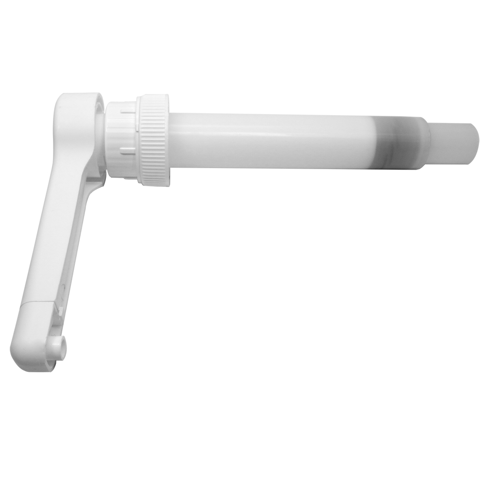 38 400 White plastic food Pump for Jam Coffee