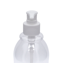 600ml Plastic Round Bottle Shampoo Bottle with Lotion Pump