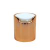 Aluminum Rose Gold Dispensing Disc Top Cap 20mm