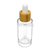 18 415 white plastic dropper with bamboo