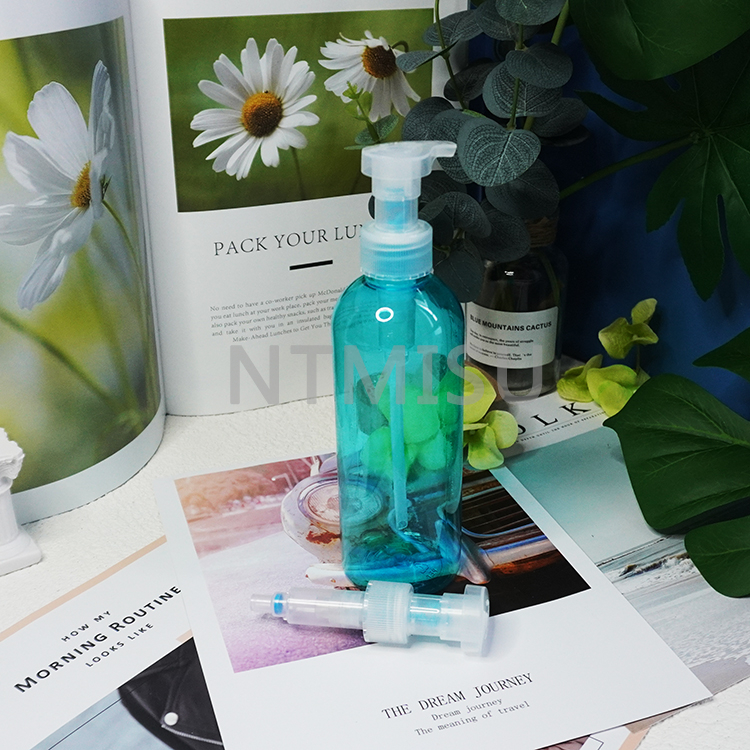  28 410 Soap Dispenser Lotion Pump with Blue External Spring For Liquid Soap