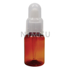 20 410 30ml amber plastic bottle dropper bottle with full closure cover