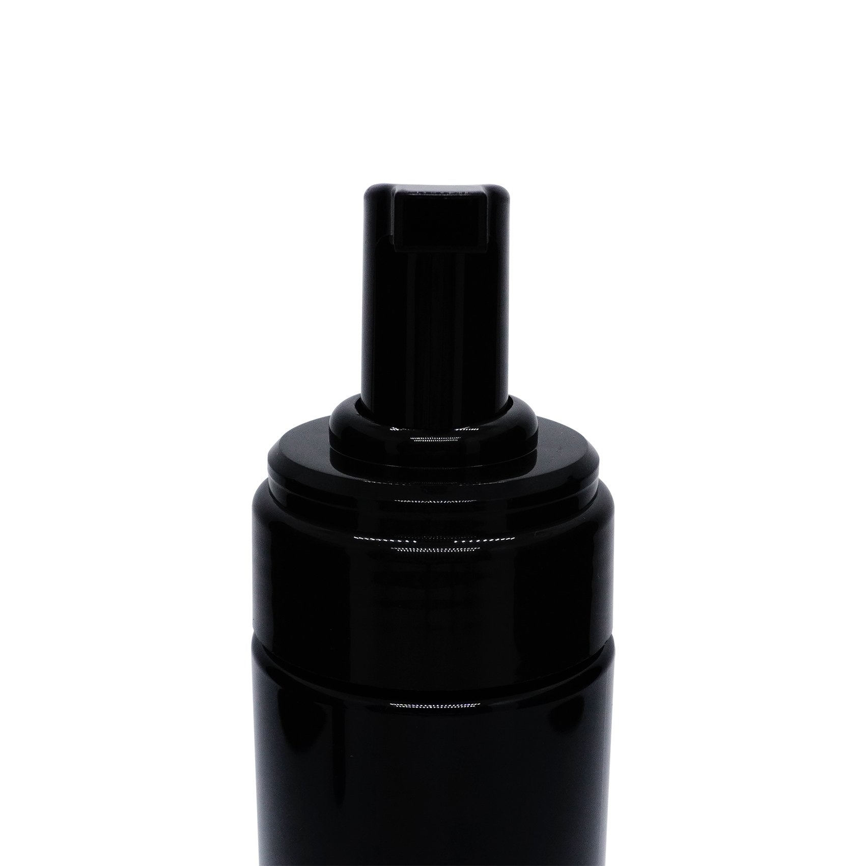 200ml black foam bottle