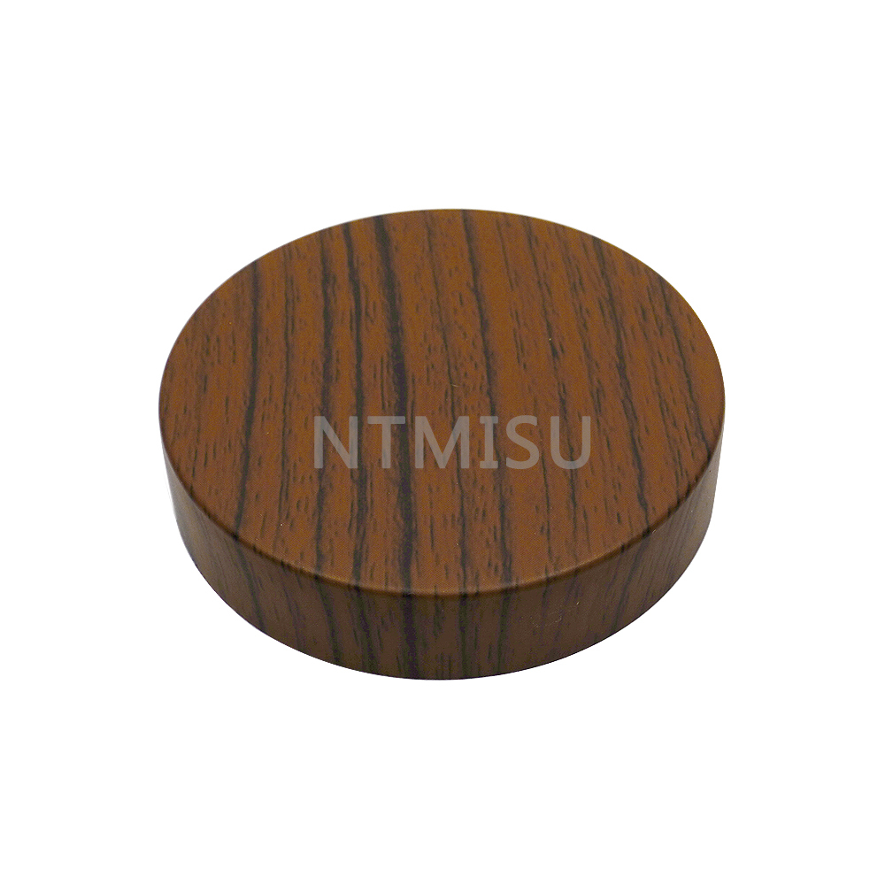 72mm Water Transfer Printing Screw Cap for Cream Jar