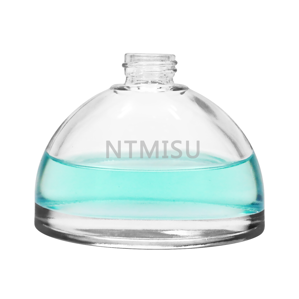 Irregular Shape Clear 70ml Empty Perfume Glass Bottle