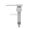 38 410 White Plastic Syrup Pump for Chocolate Dispensing